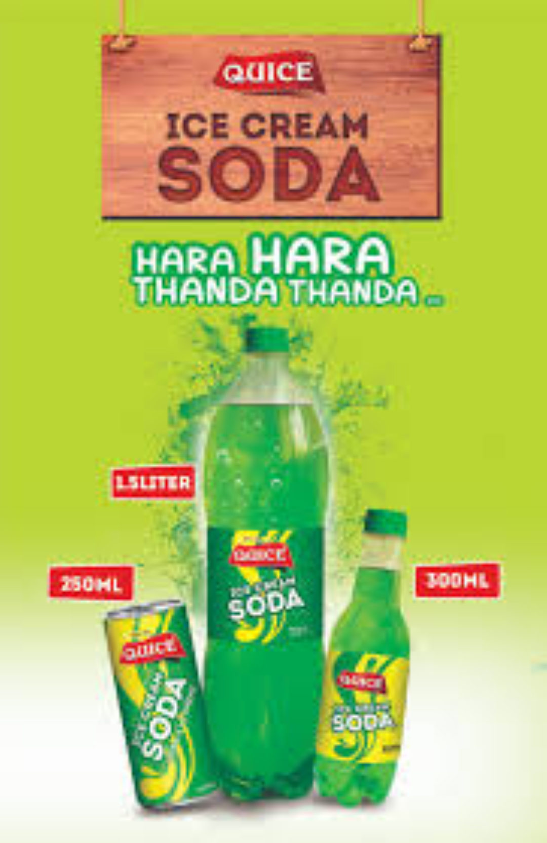 QUICE ICE CREME SODA 250ML SLIM